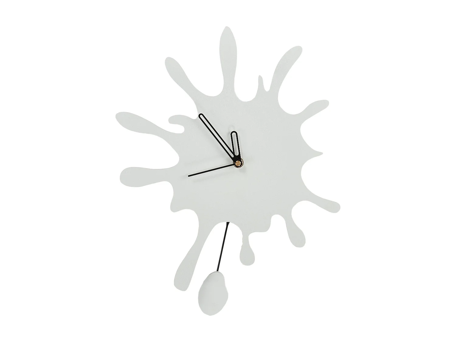 Wandklok FULLY 27 cm Wit