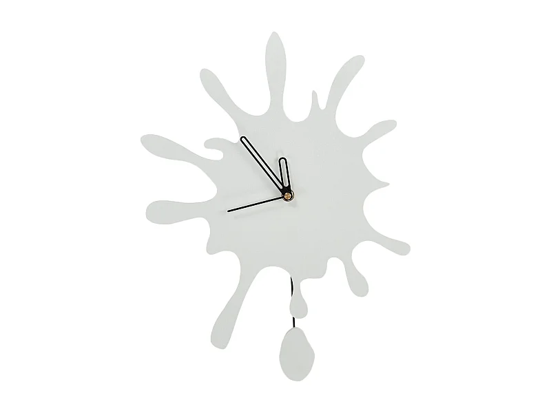 Horloge murale FULLY 27 cm Blanc