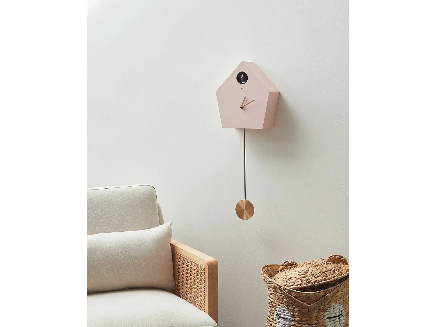 Orologio da parete ARBAZ 24 cm Rosa