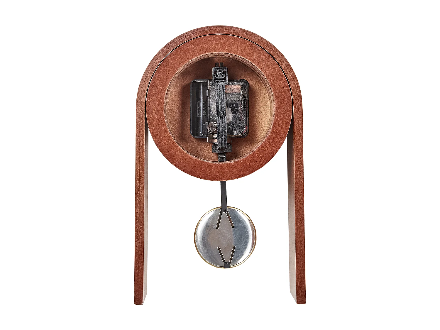 Tischuhr FERDEN 15 cm Braun