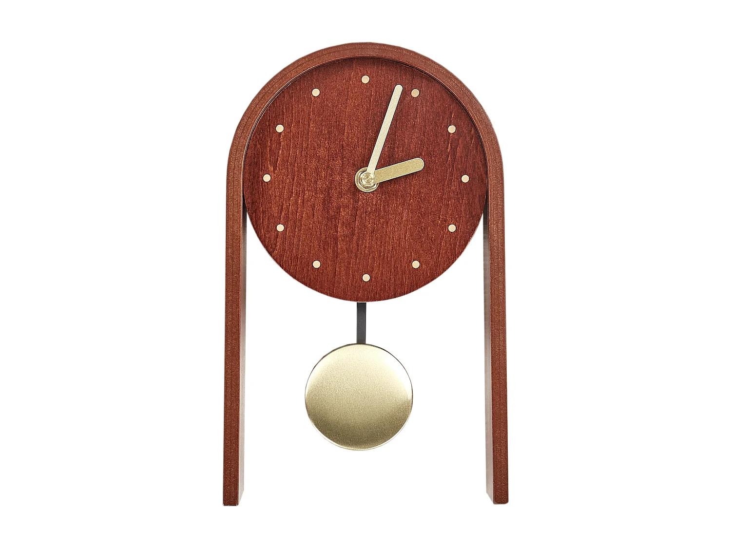 Orologio FERDEN 15 cm Marrone