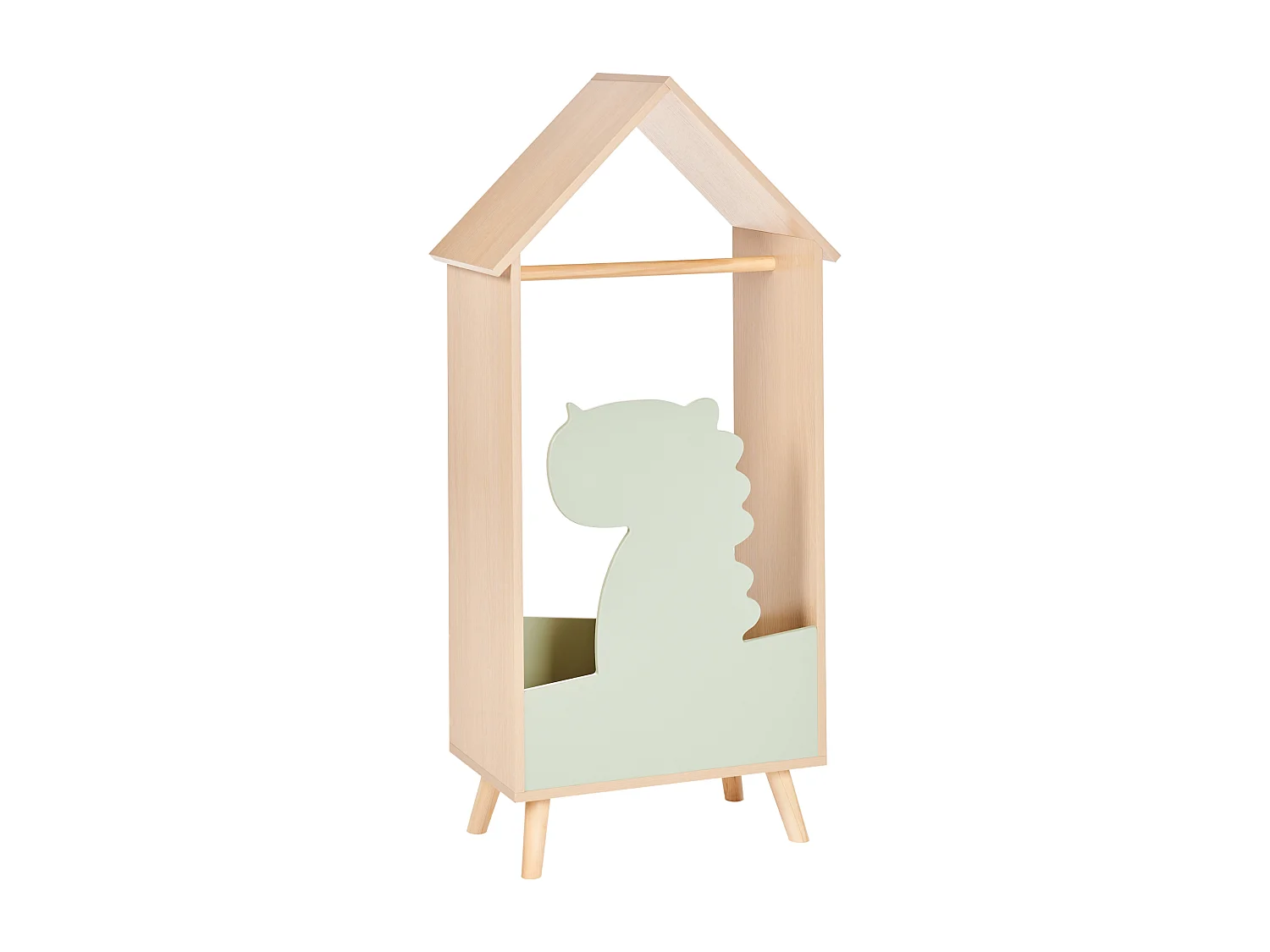 Porte-manteau pour enfants DURANGO Marron clair