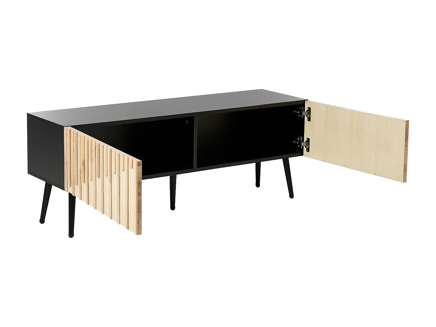 TV-meubel DALCROSS Bruin/zwart