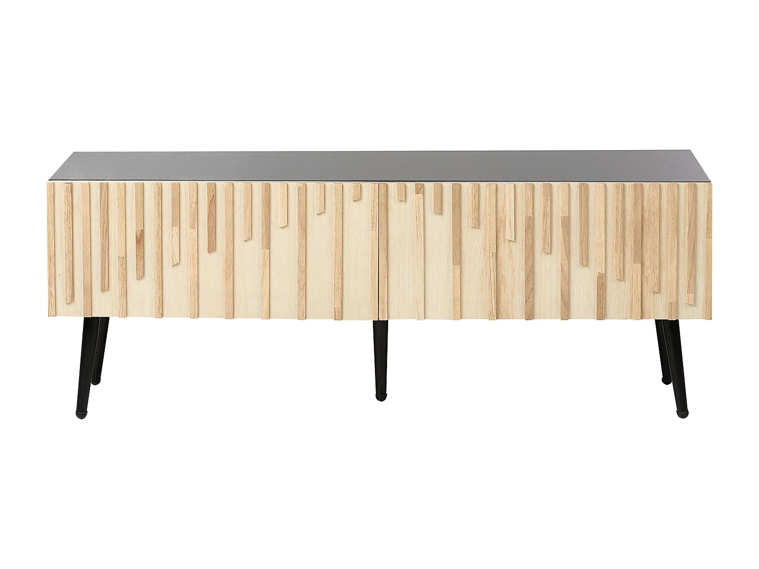 TV-Möbel DALCROSS Braun / Schwarz