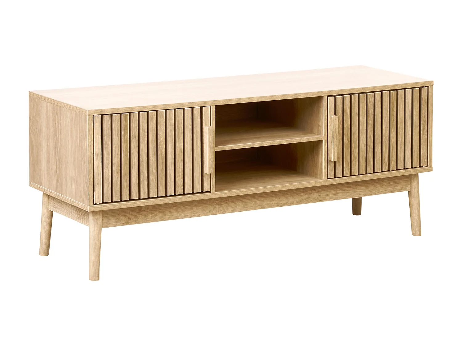 TV-meubel LYNWOOD Lichtbruin