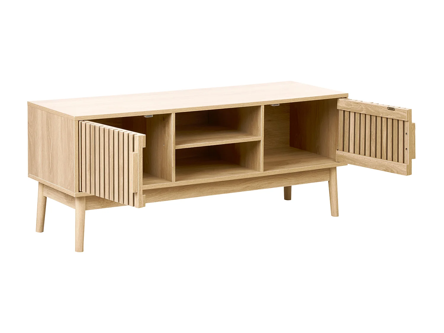 TV-meubel LYNWOOD Lichtbruin