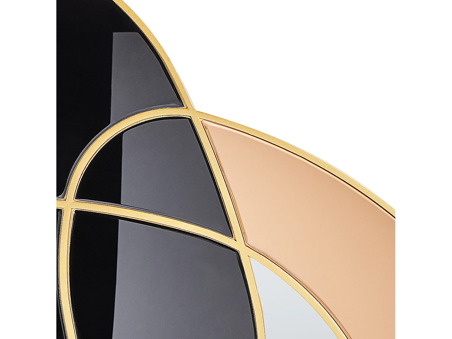 Miroir TAILLY 99 cm 89 cm Noir