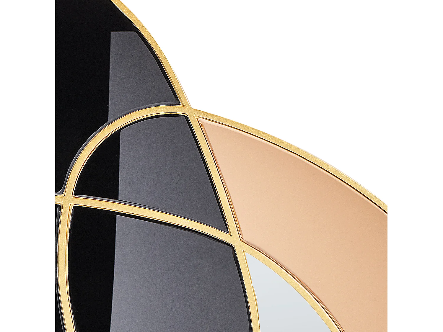 Specchio TAILLY 99 cm 89 cm Nero