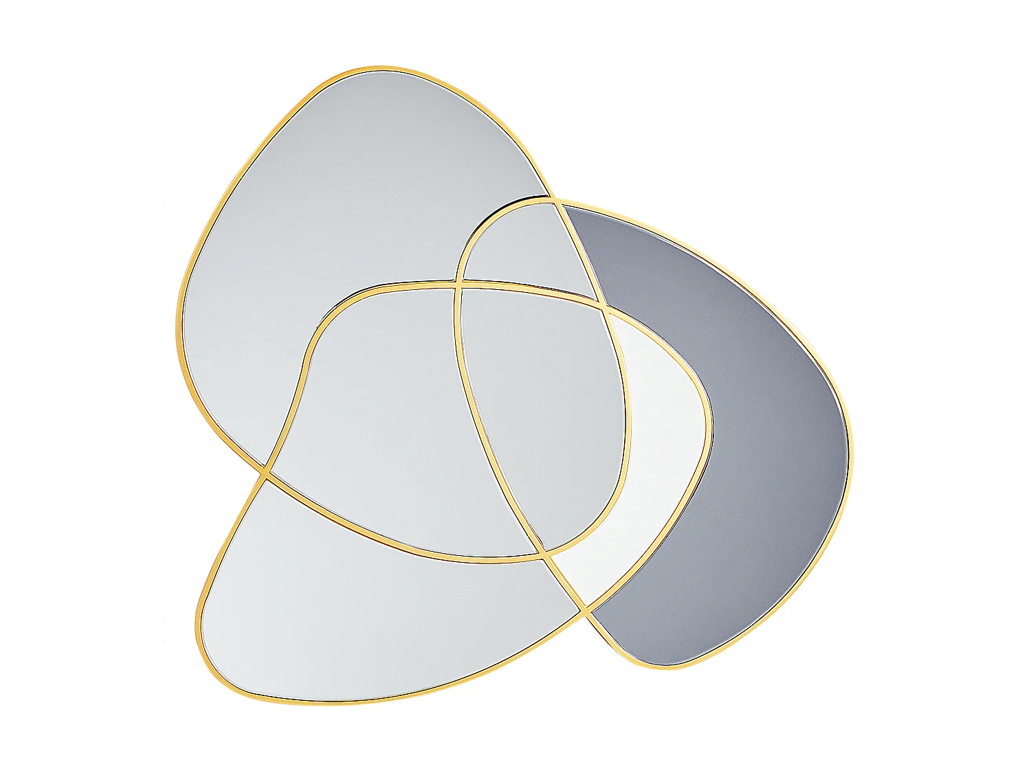 Miroir TAILLY 99 cm 89 cm Doré
