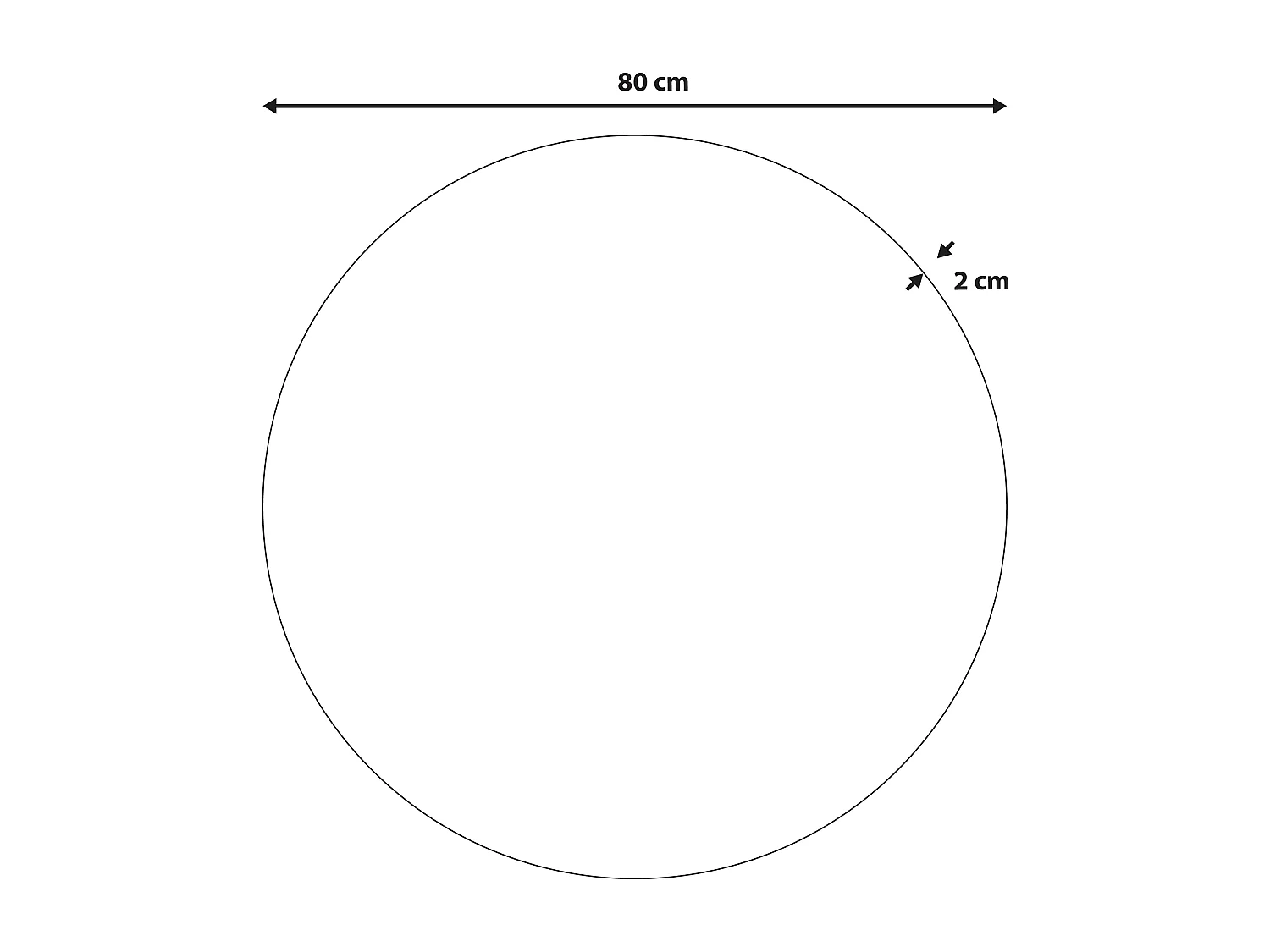 Wandspiegel grün rund ø 80 cm getöntes gefärbtes Glas Bouchon