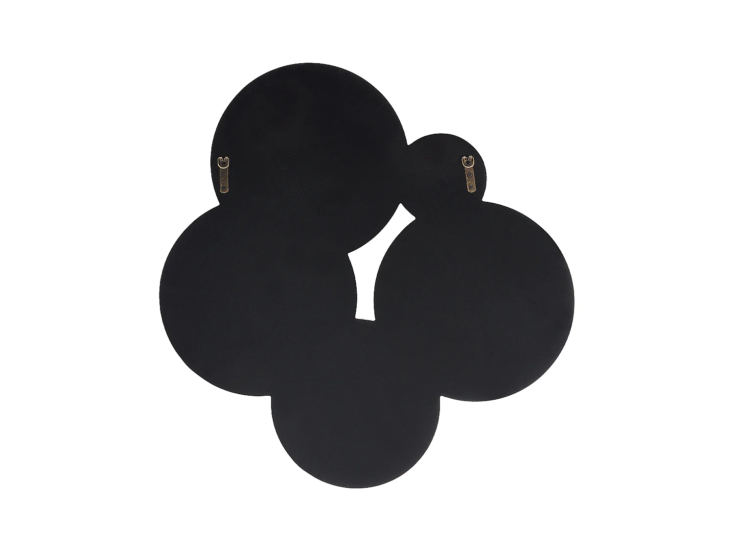 Wandspiegel CLAIS 82 cm 80 cm Zilver