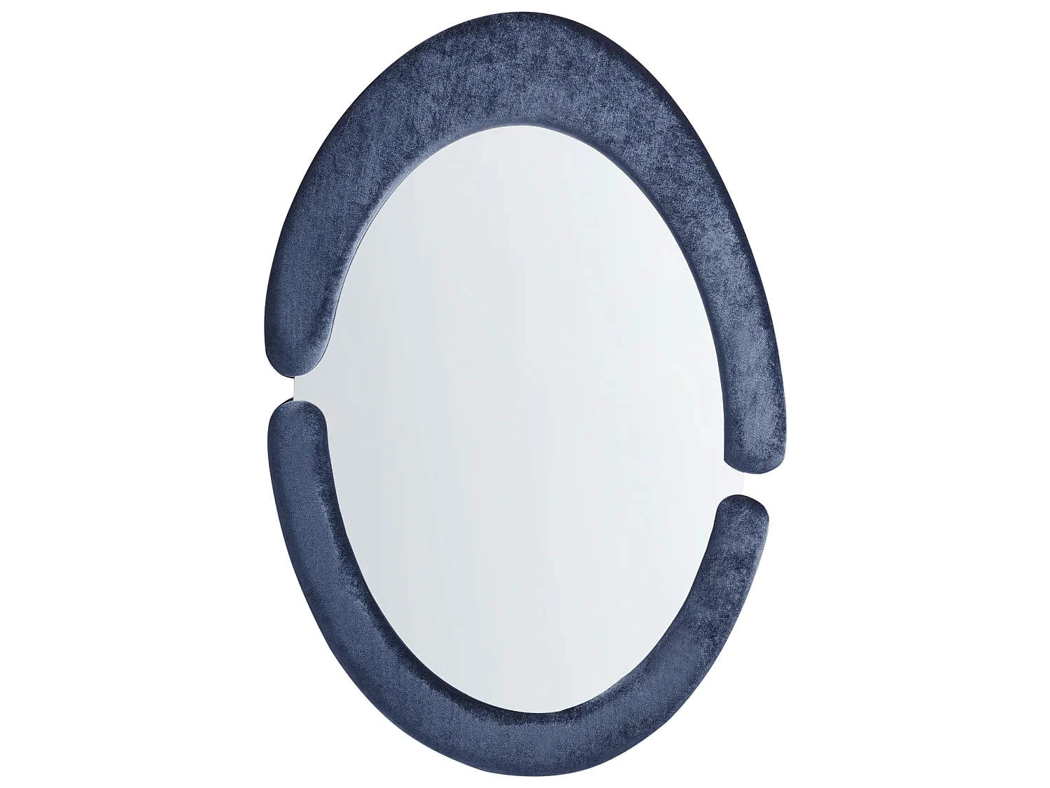 Miroir MASSAY 53 cm 90 cm Velours Bleu foncé