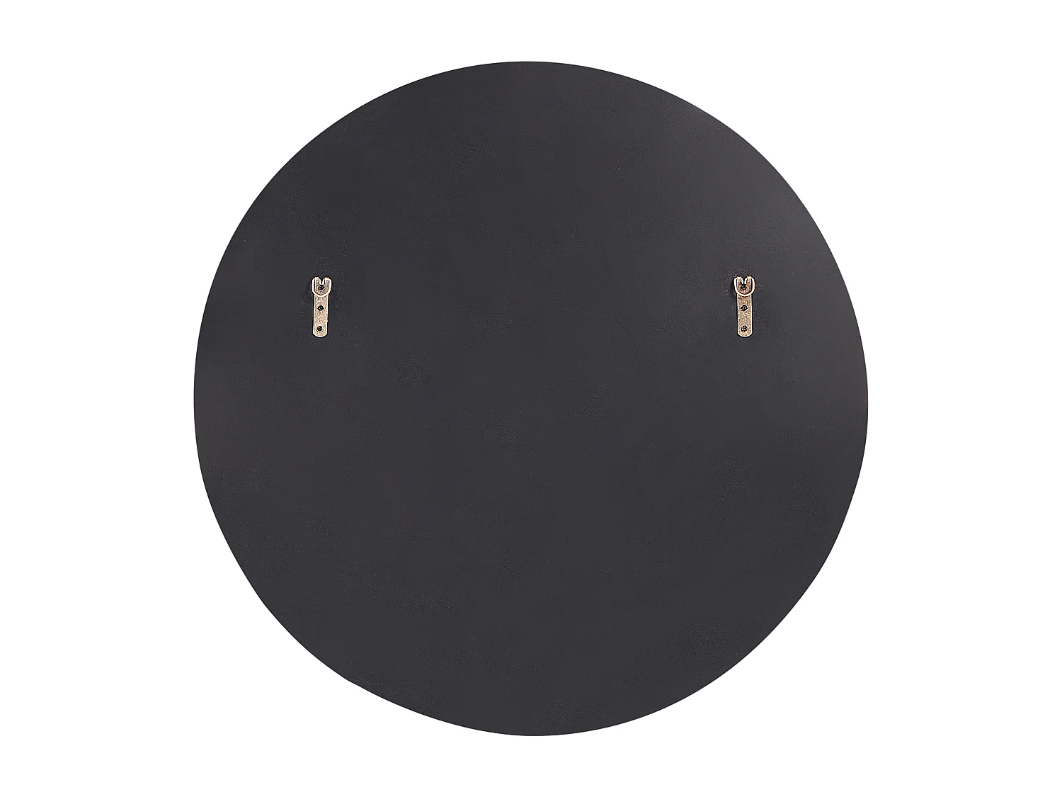 Miroir TROUVILLE 80 cm 80 cm Noir/doré