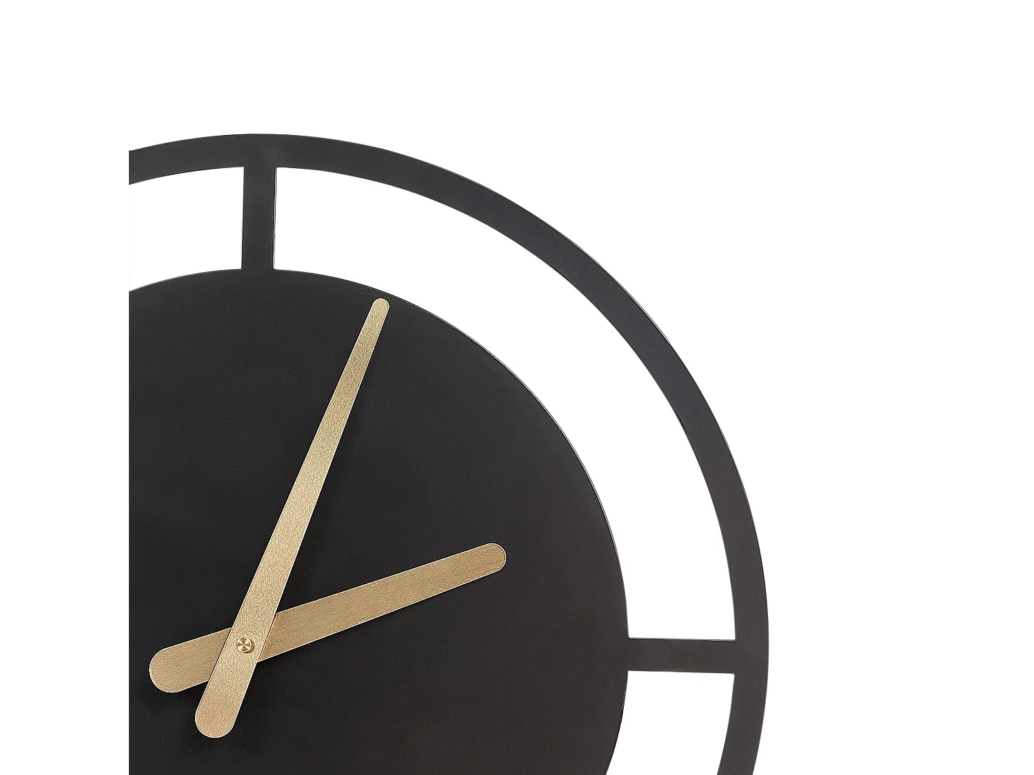 Orologio da parete TRIENT 40 cm Metallo Nero