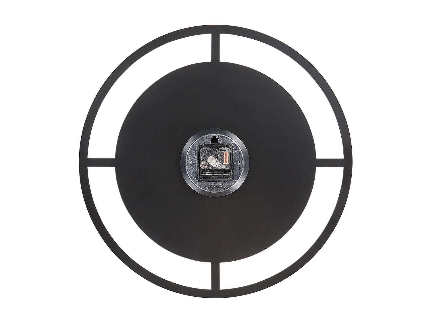 Horloge murale TRIENT 40 cm Métal Noir