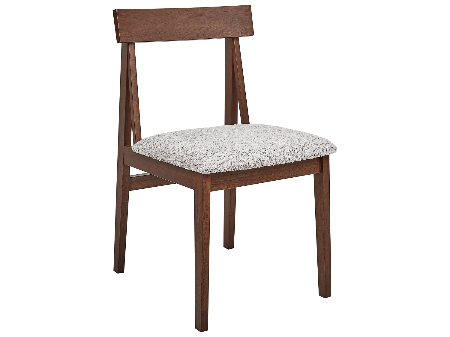 Set di 2 sedie da pranzo ISLE Legno Grigio