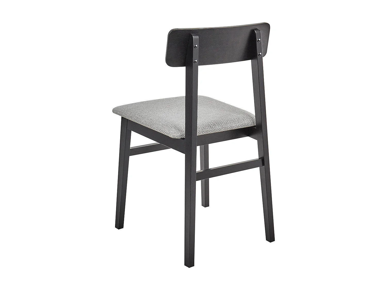 Lot de 2 chaises de salle à manger STACY Bois Gris clair