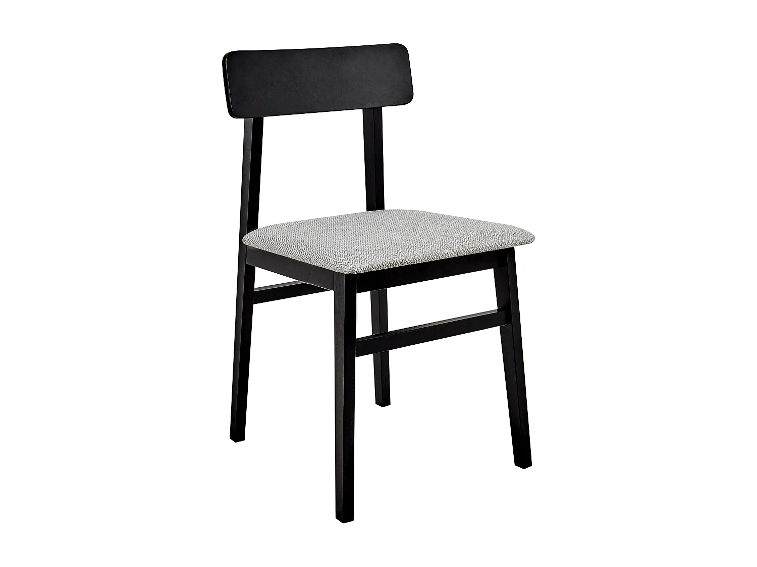 Lot de 2 chaises de salle à manger STACY Bois Gris clair