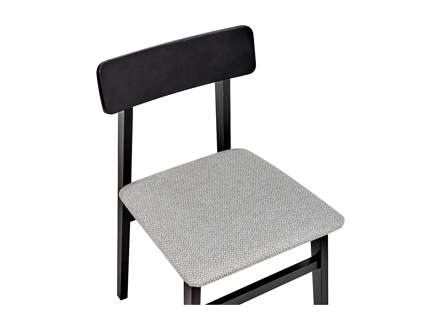 Lot de 2 chaises de salle à manger STACY Bois Gris clair