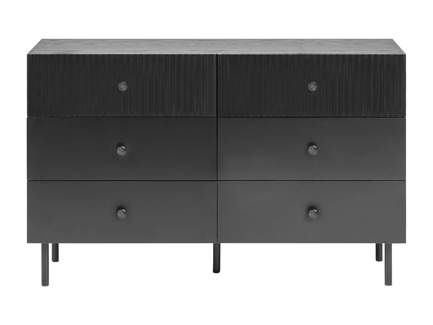Cassettiera 6 cassetti COVENTRY Nero