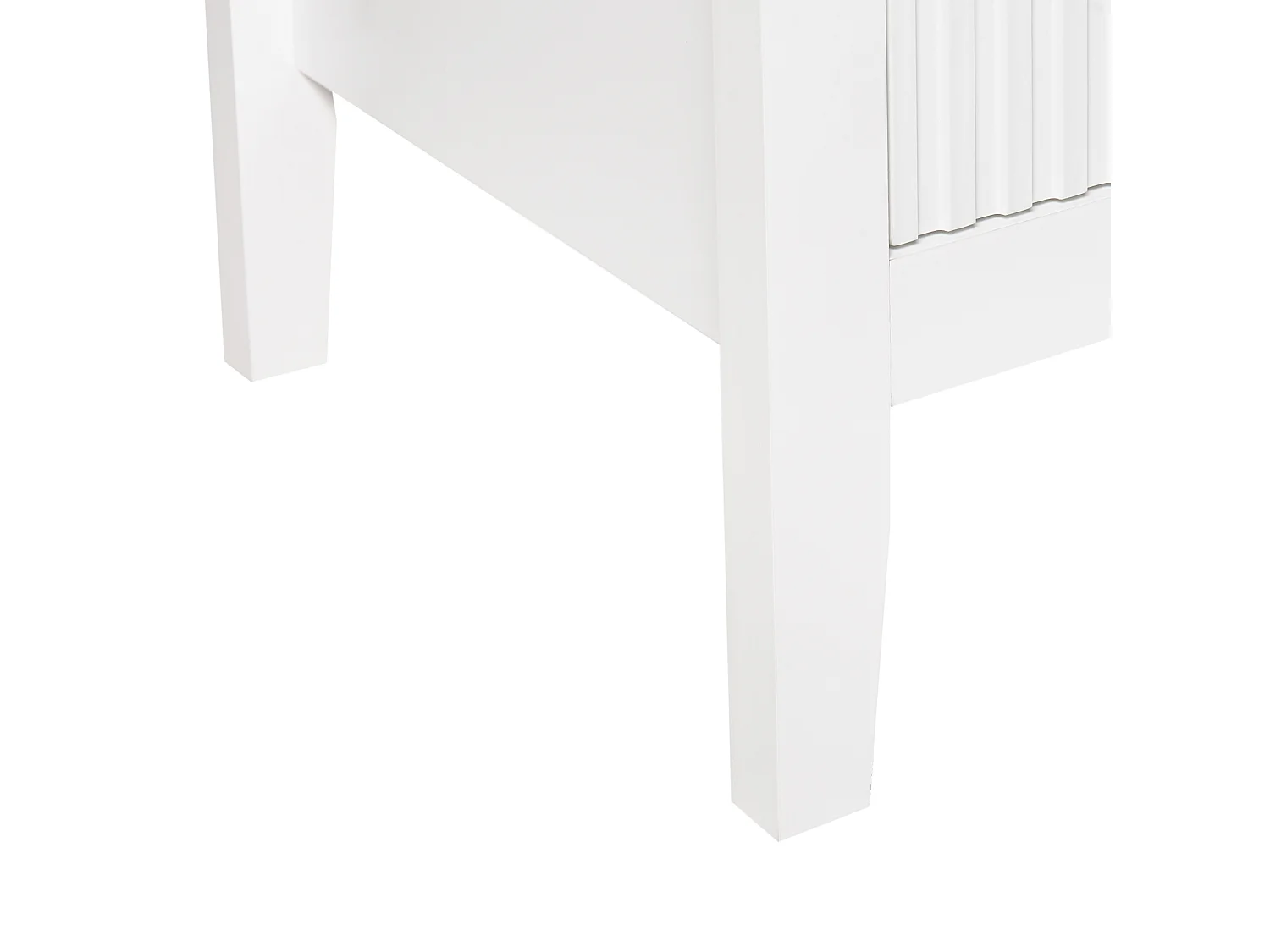 Kommode mit 6 Schubladen ASSISI Holzwerkstoff Weiss