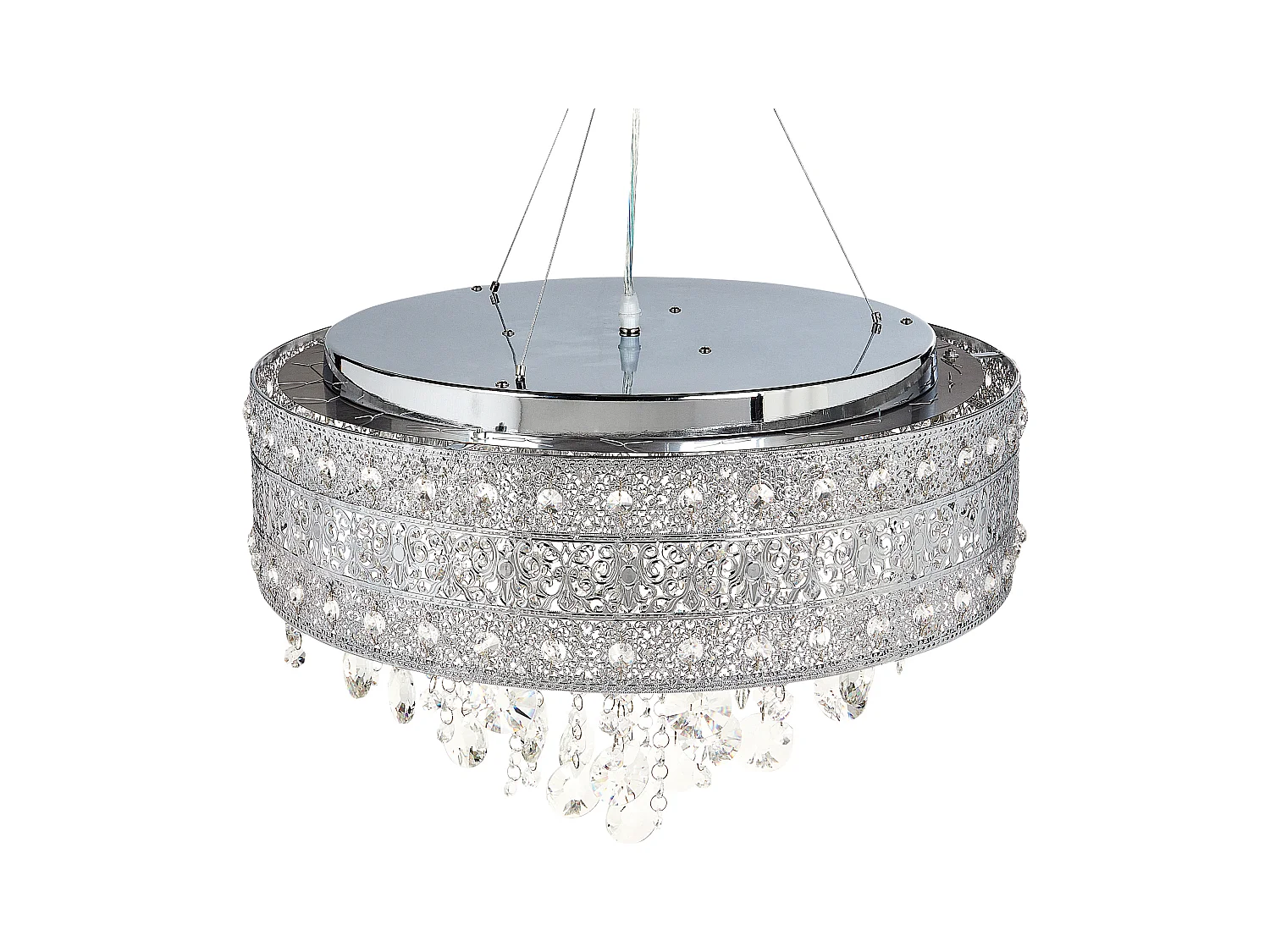 Lustre BARBEIRA Cristal Argenté