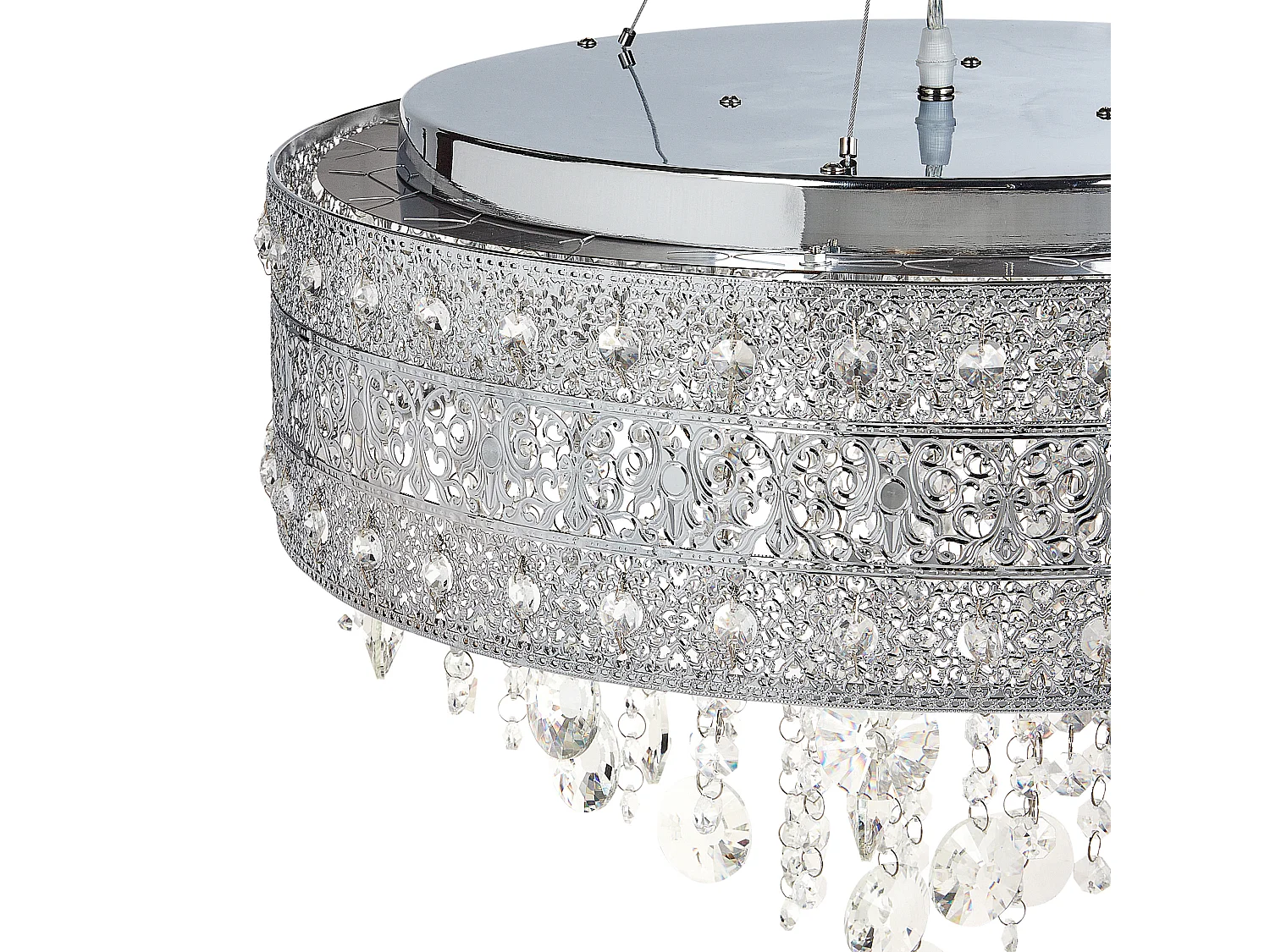 Lustre BARBEIRA Cristal Argenté