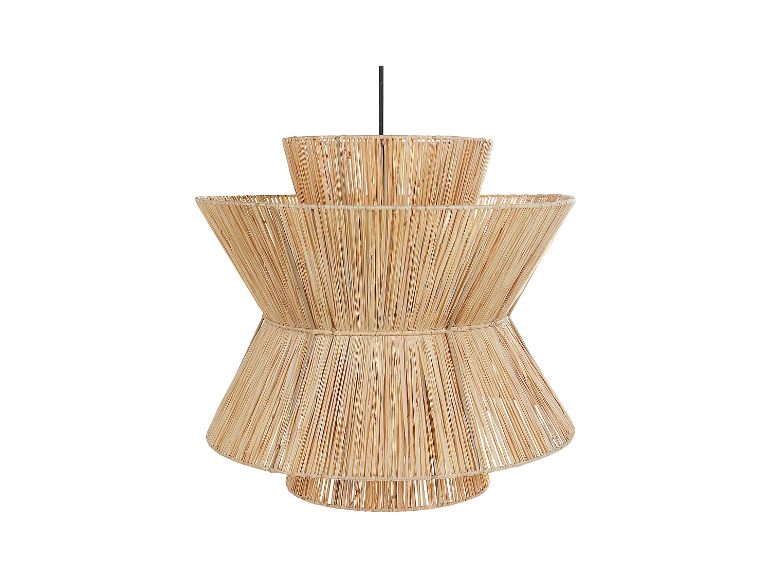 Lampe suspension TELAMBA Osier Naturel
