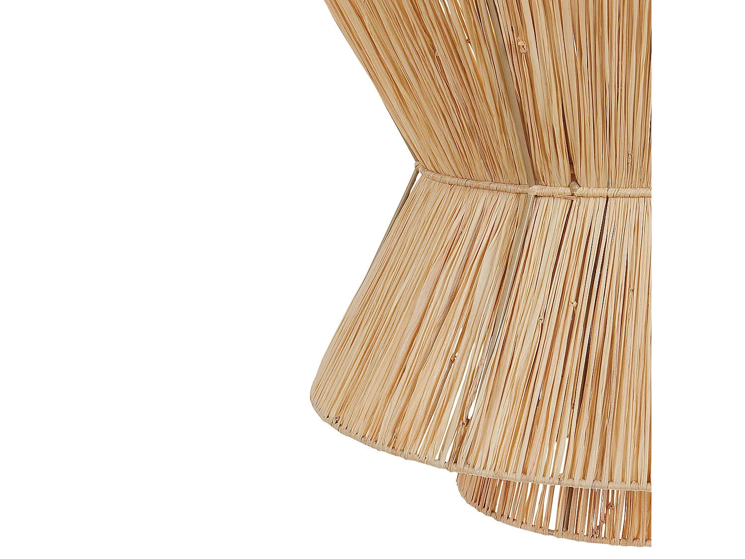 Lámpara colgante TELAMBA Mimbre Natural