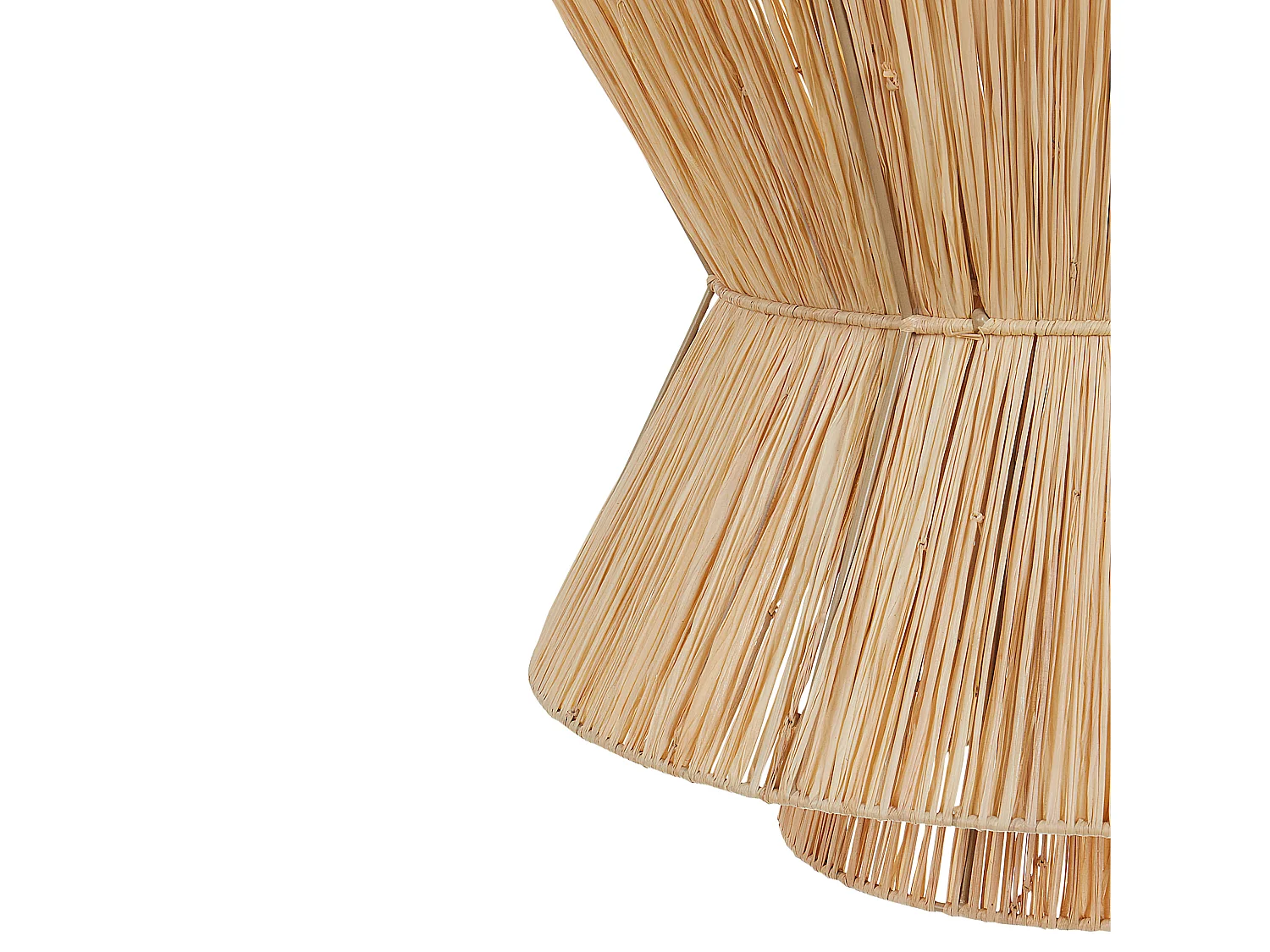 Lampe suspension TELAMBA Osier Naturel