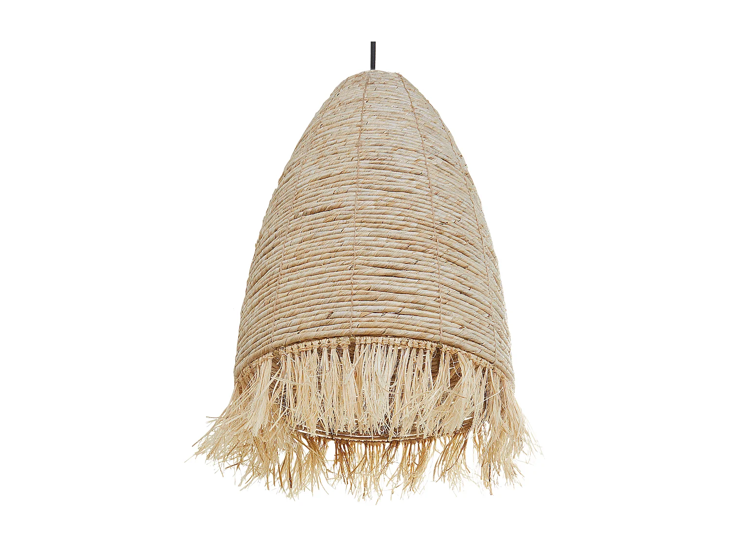 Lampe suspension TUTONG Osier Naturel