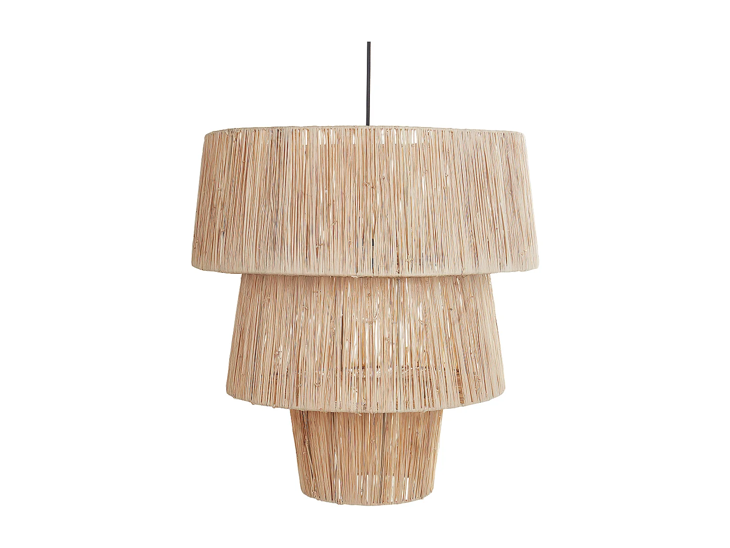 Candeeiro suspenso PREMAT Vime Natural