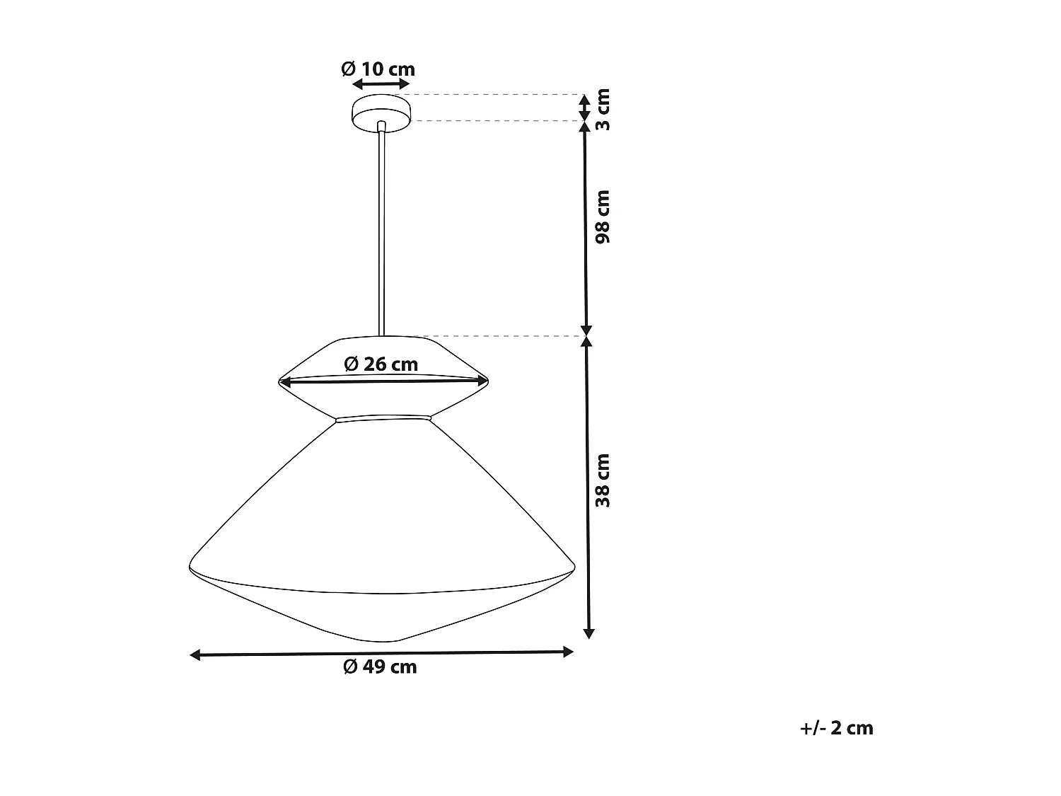 Lampe suspension KEDAYAN Osier Naturel