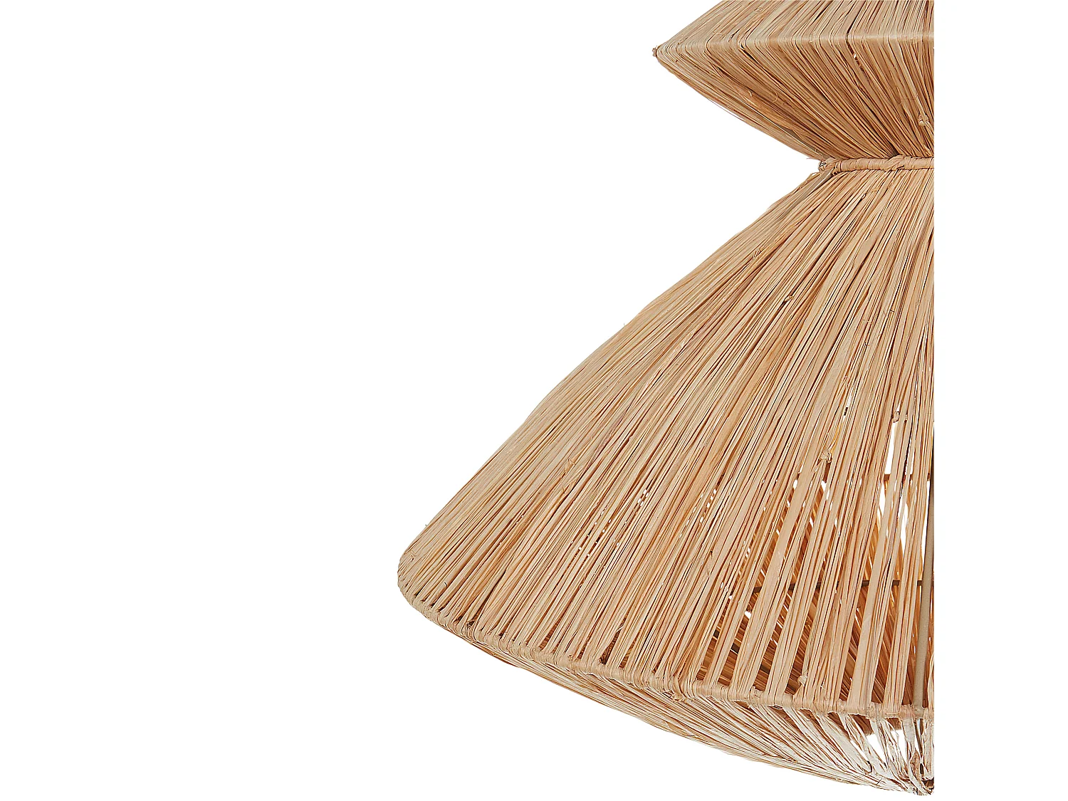 Lampe suspension KEDAYAN Osier Naturel