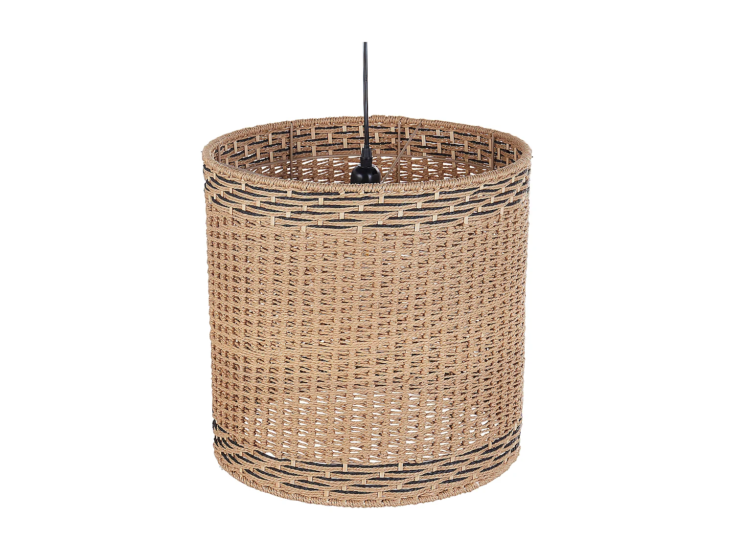 Hanglamp LUAPULA Papier touw Natuurlijk