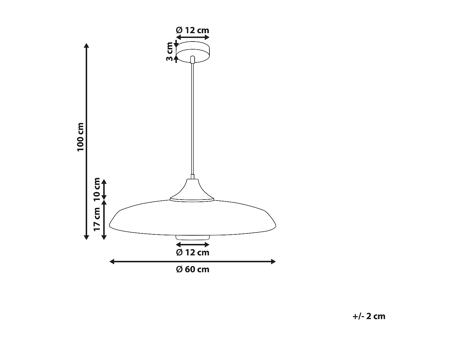 Lampe suspension CUANDO Osier Multicolore