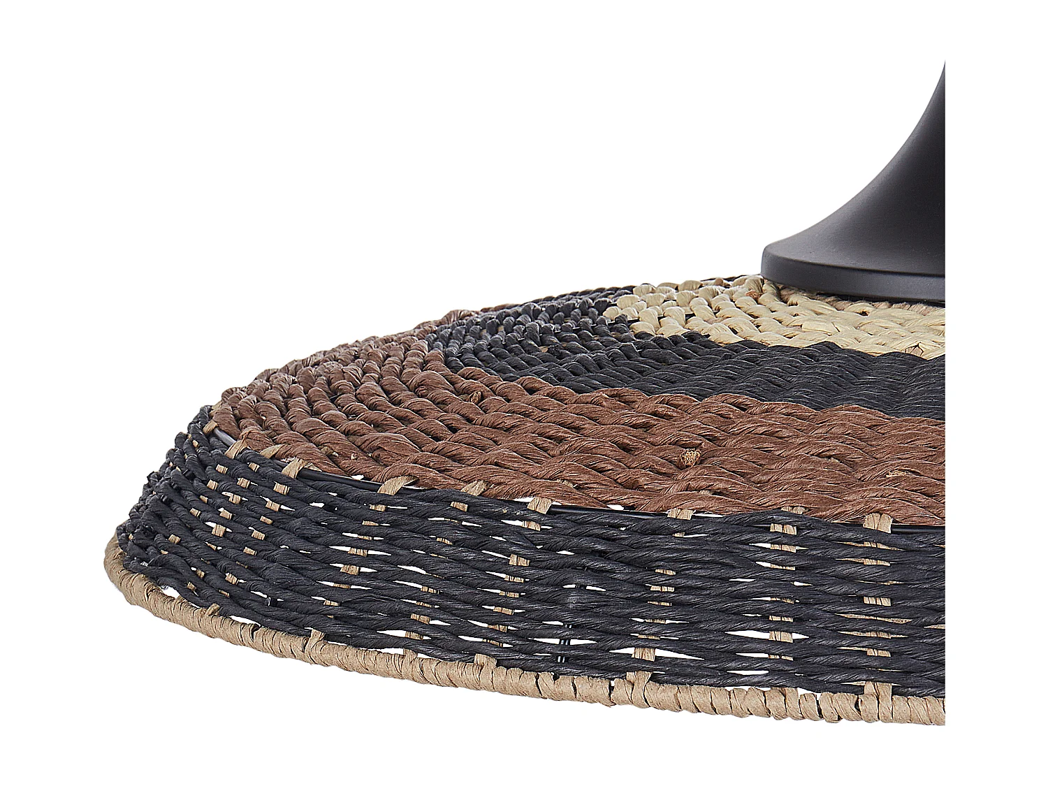 Lampe suspension CUANDO Osier Multicolore