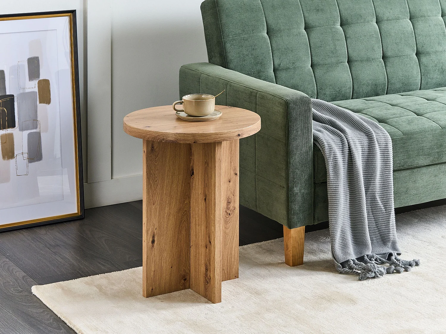 Table d'appoint STANTON Marron clair