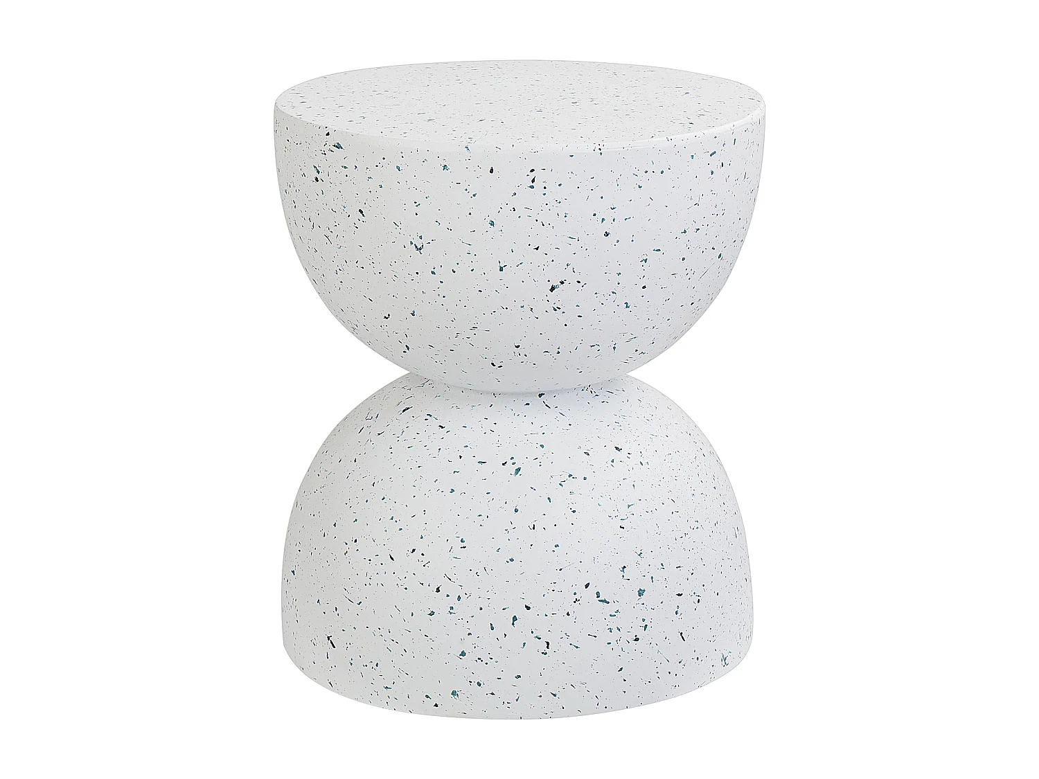 Table d'appoint CAORIA Terrazzo blanc