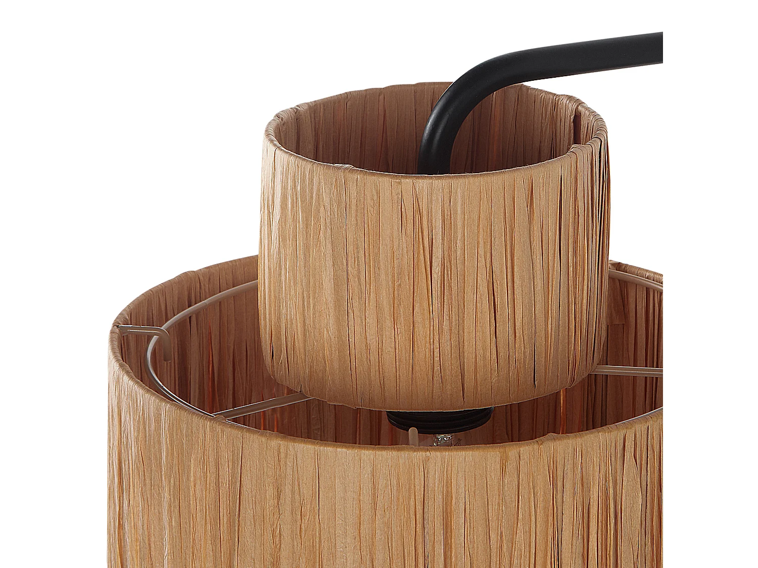 Set van 2 wandlampen SHINFA Wicker Natuurlijk