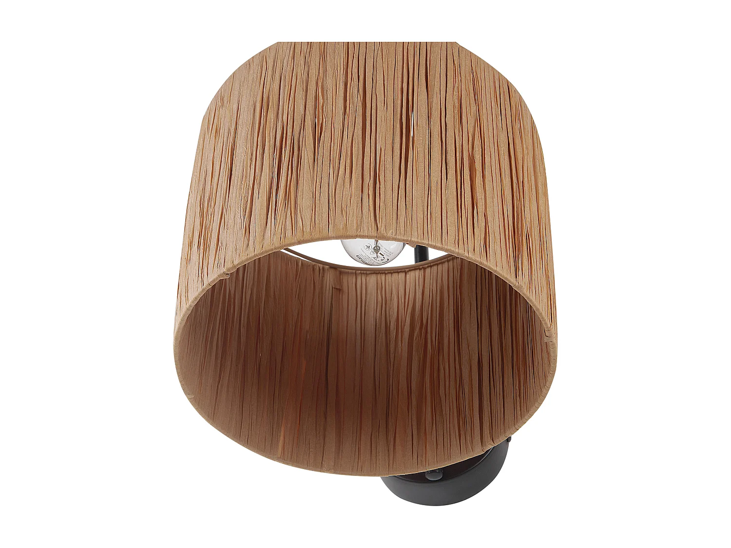 Set van 2 wandlampen SHINFA Wicker Natuurlijk