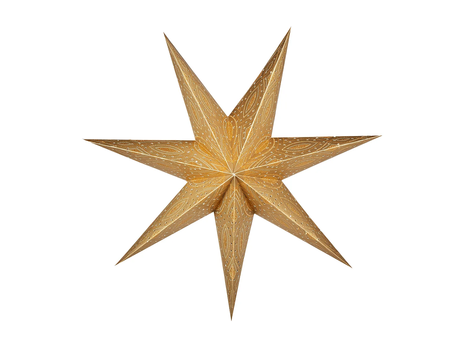 LED-Weihnachtsdekoration zum Aufhängen 4 Sterne Papier Handgemacht Mehrfarbig Shivling