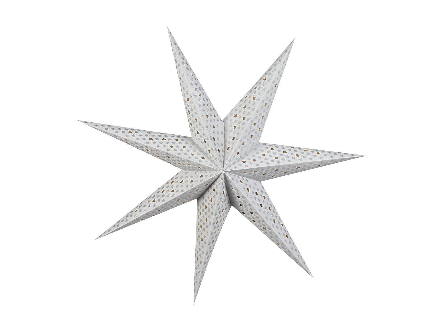 LED-Weihnachtsdekoration zum Aufhängen 4 Sterne aus Papier handgemacht mehrfarbig Kamet