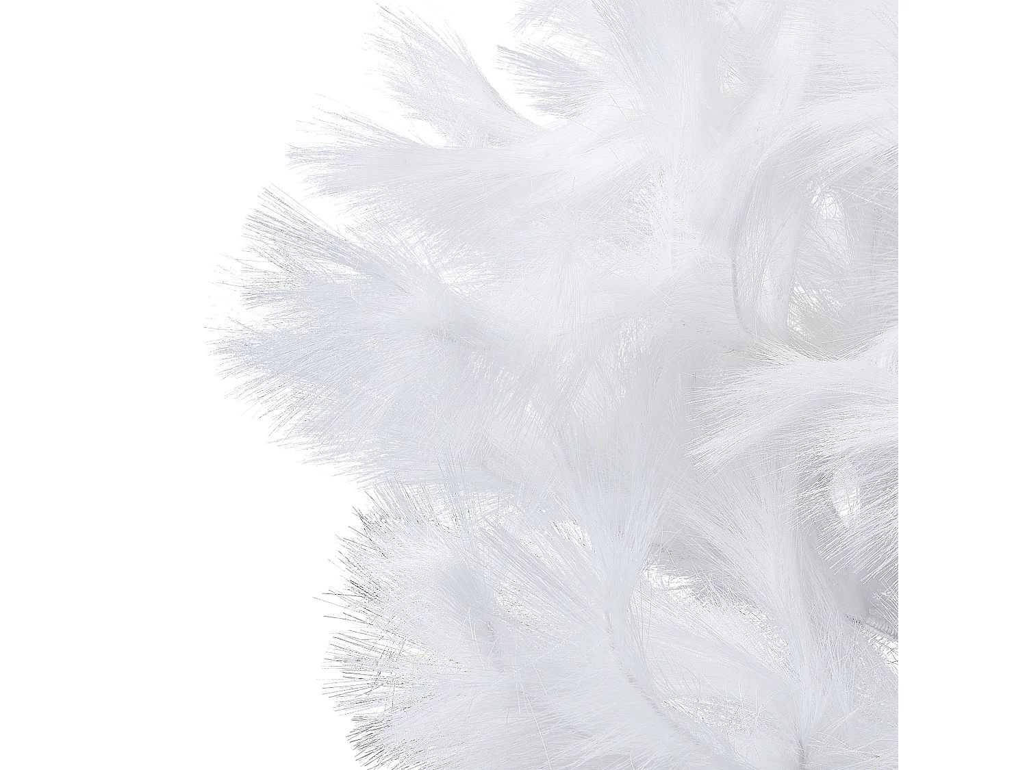 Sapin de Noël artificiel TALBOT 180 cm Blanc