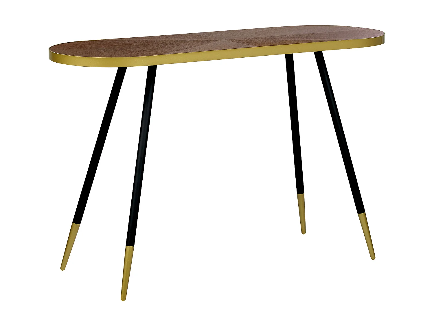 Consoletafel RAMONA Donker essenhout