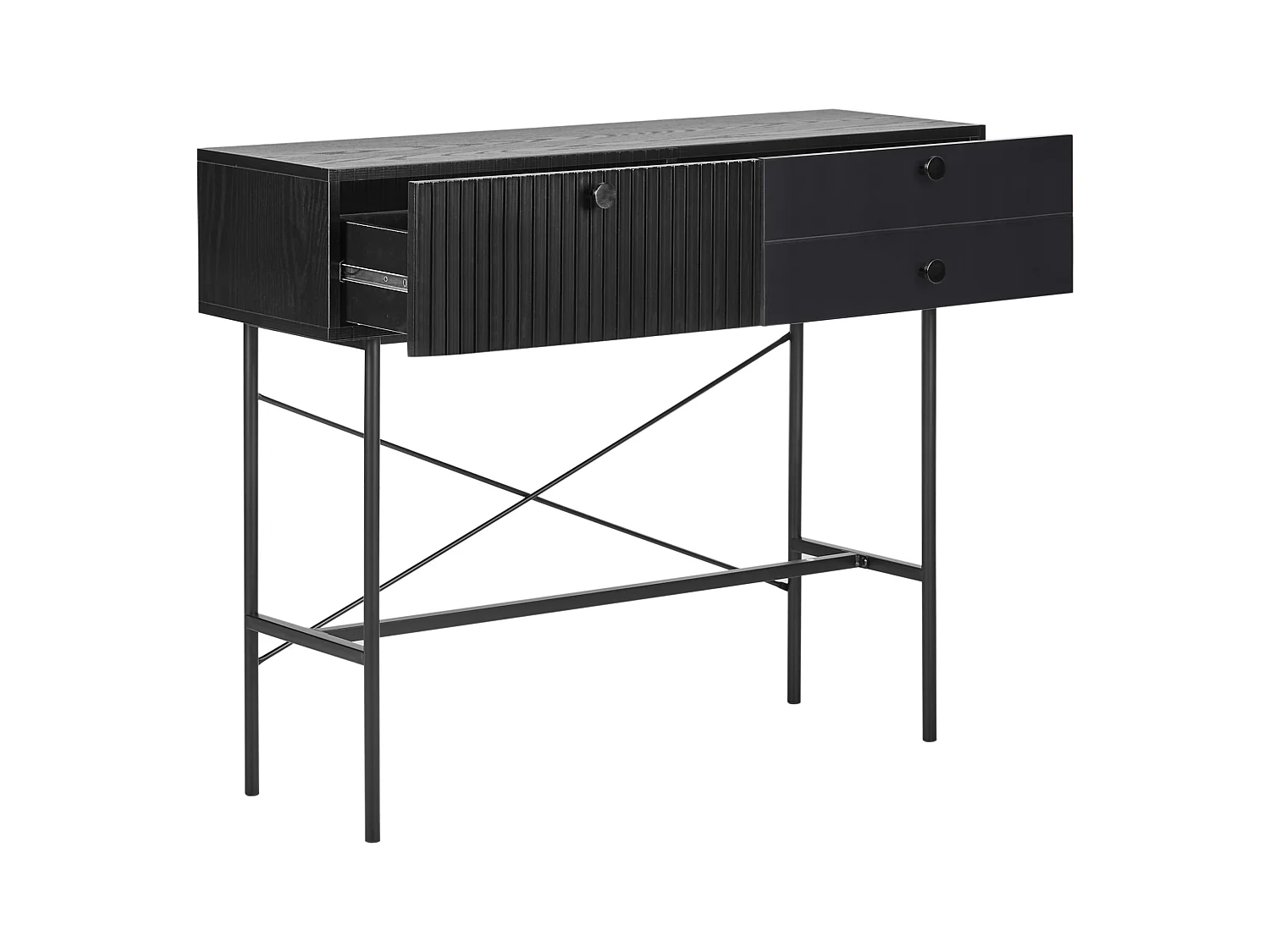 Tavolino consolle COVENTRY Nero
