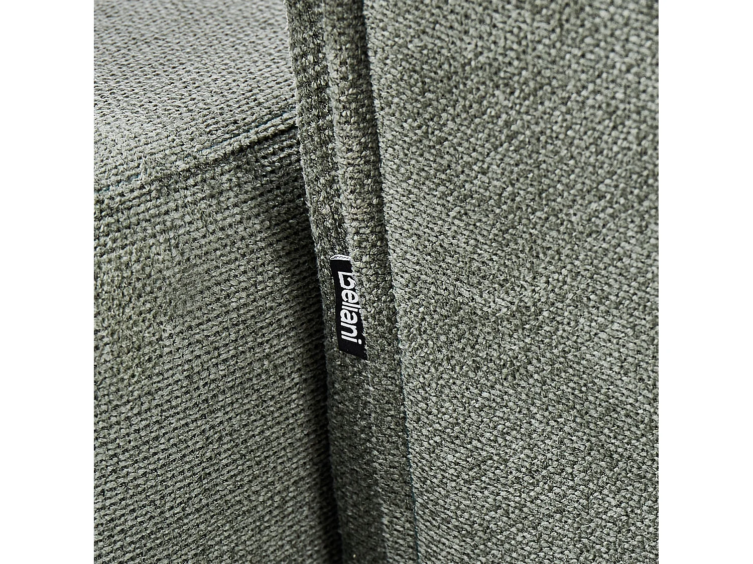 Canapé-lit 3 places ALNES Tissu Vert foncé