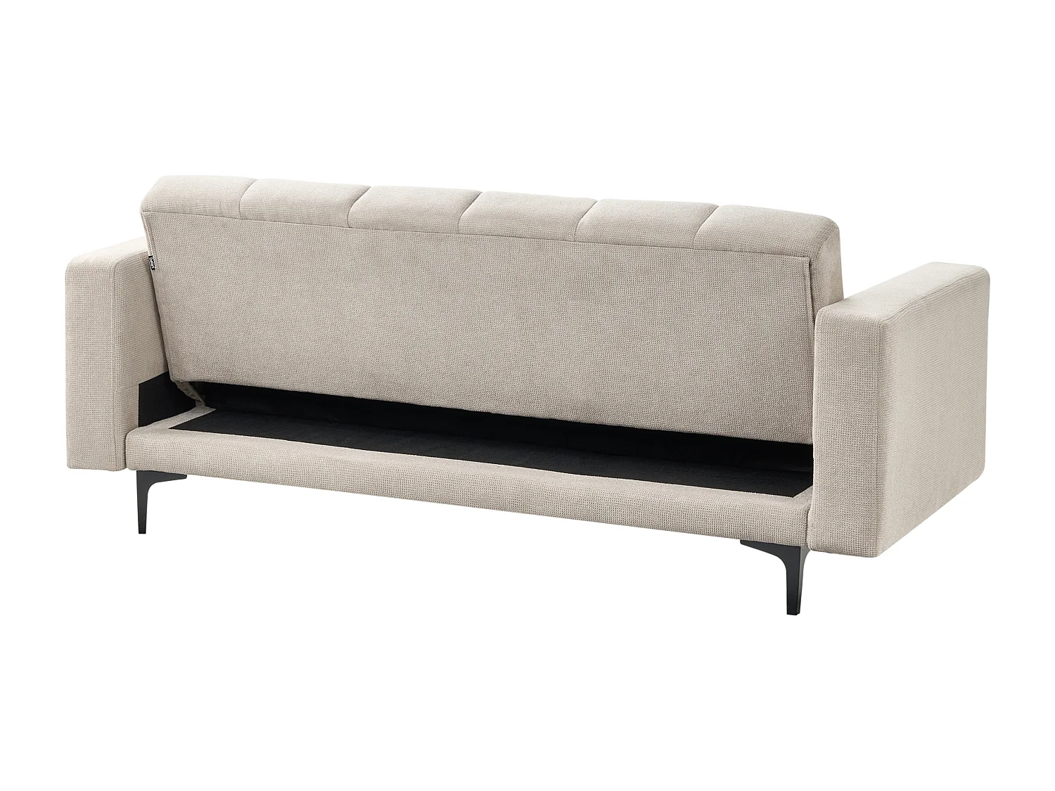 Canapé-lit 3 places ALNES Tissu Beige