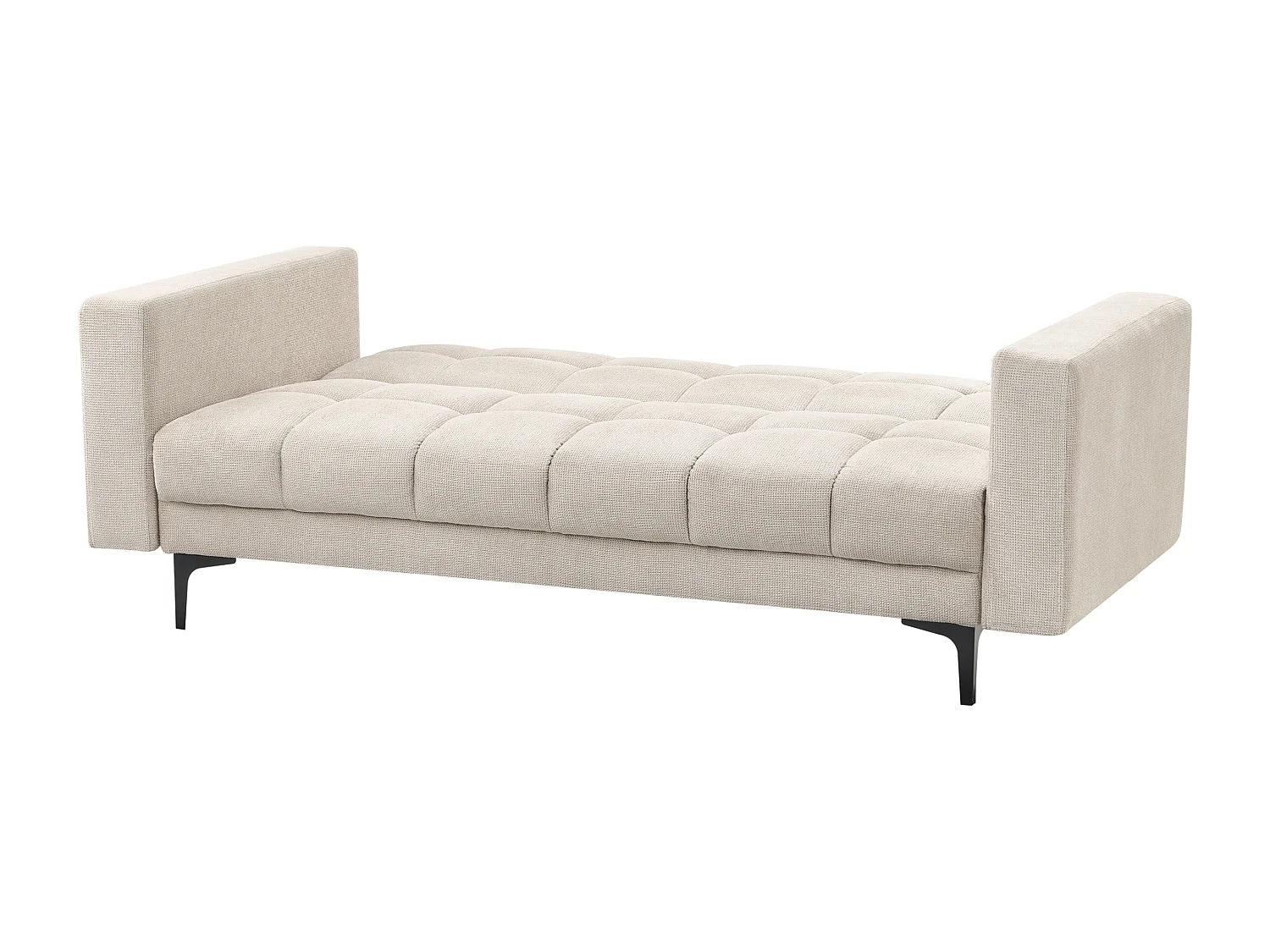 Canapé-lit 3 places ALNES Tissu Beige