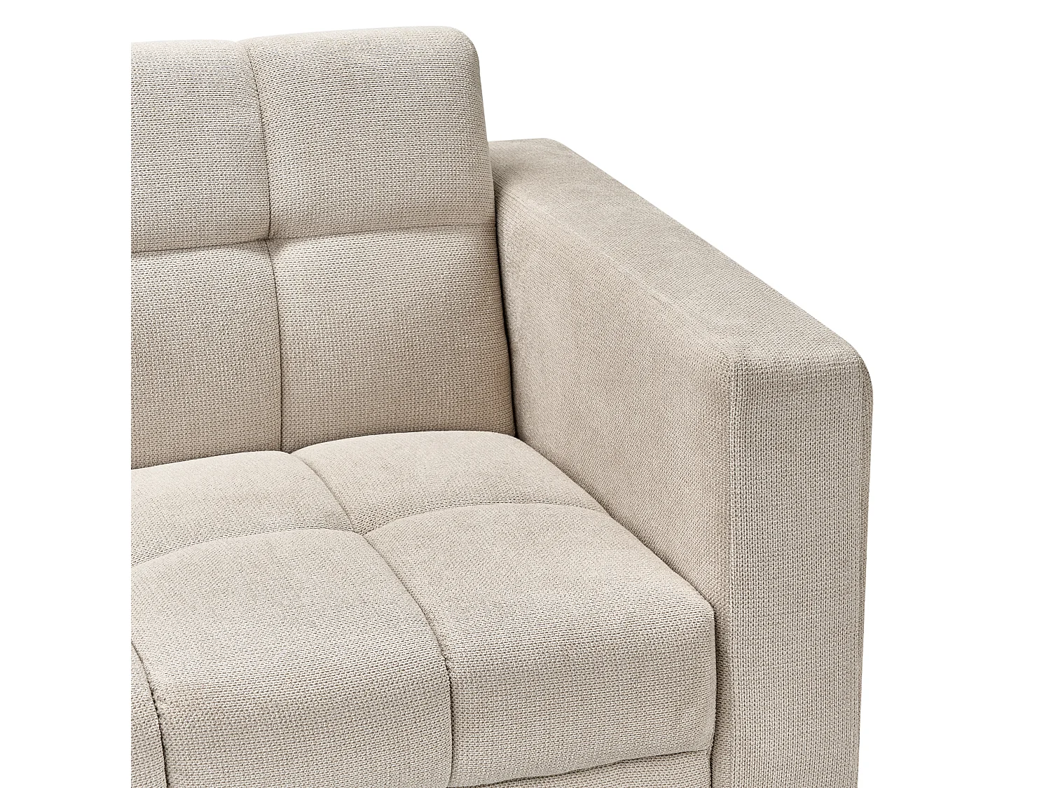 Canapé-lit 3 places ALNES Tissu Beige